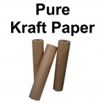 Pure Kraft Paper Rolls, Brown Wrapping Paper